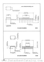 DC28 datasheet pdf PLESSEY Semiconductors