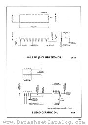 DC40 datasheet pdf PLESSEY Semiconductors