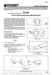 SL792 datasheet pdf PLESSEY Semiconductors