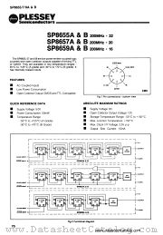 SP8659B datasheet pdf PLESSEY Semiconductors