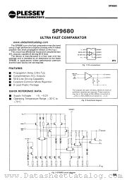 SP9680 datasheet pdf PLESSEY Semiconductors