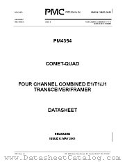 PM4354 datasheet pdf PMC-Sierra Inc