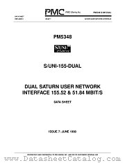 PM5348-RI datasheet pdf PMC-Sierra Inc