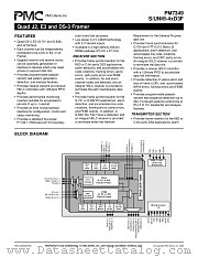 PM7349 datasheet pdf PMC-Sierra Inc