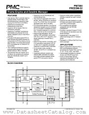PM7364 datasheet pdf PMC-Sierra Inc