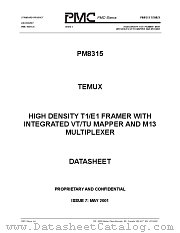 PM8315-PI datasheet pdf PMC-Sierra Inc