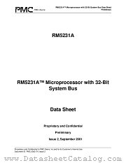 RM5231A-350-H datasheet pdf PMC-Sierra Inc