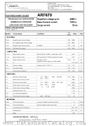 ARF670S45 datasheet pdf POSEICO SPA