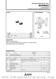 BCR08AS datasheet pdf Powerex Power Semiconductors