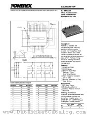CM20MD1-12H datasheet pdf Powerex Power Semiconductors