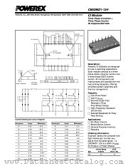 CM30MD1-12H datasheet pdf Powerex Power Semiconductors
