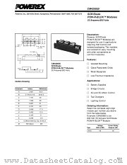 CM420855 datasheet pdf Powerex Power Semiconductors