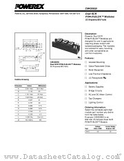 CM430855 datasheet pdf Powerex Power Semiconductors