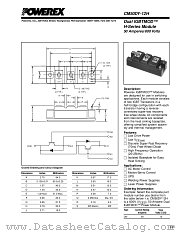 CM50DY-12H datasheet pdf Powerex Power Semiconductors