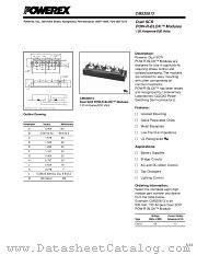 CM530813 datasheet pdf Powerex Power Semiconductors