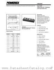 CM530820 datasheet pdf Powerex Power Semiconductors