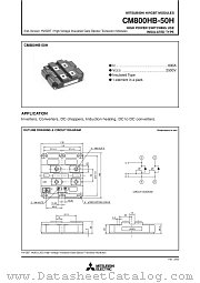 CM800HB-50H datasheet pdf Powerex Power Semiconductors
