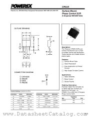 CR5AS600-12 datasheet pdf Powerex Power Semiconductors