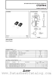 CT20TM-8 datasheet pdf Powerex Power Semiconductors