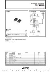FS2KMJ-3 datasheet pdf Powerex Power Semiconductors