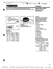 FT2500BH-40 datasheet pdf Powerex Power Semiconductors