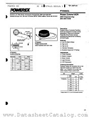 FT2500CL-20 datasheet pdf Powerex Power Semiconductors