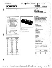 JT225003 datasheet pdf Powerex Power Semiconductors
