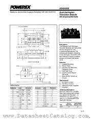 KD424520 datasheet pdf Powerex Power Semiconductors