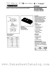 KD721KA2 datasheet pdf Powerex Power Semiconductors