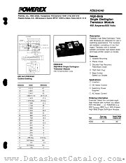 KS624540 datasheet pdf Powerex Power Semiconductors