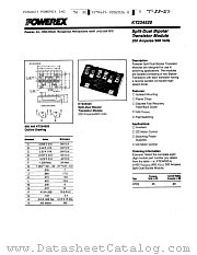 KT234520 datasheet pdf Powerex Power Semiconductors