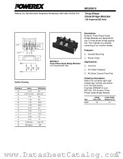 ME500810 datasheet pdf Powerex Power Semiconductors