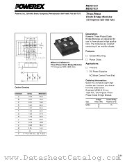 ME601215 datasheet pdf Powerex Power Semiconductors