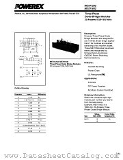 ME701602 datasheet pdf Powerex Power Semiconductors