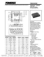 PM200CSD060 datasheet pdf Powerex Power Semiconductors