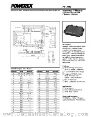 PS12032 datasheet pdf Powerex Power Semiconductors