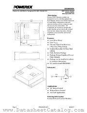 QIQ0660001 datasheet pdf Powerex Power Semiconductors