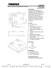 QIS0660001 datasheet pdf Powerex Power Semiconductors