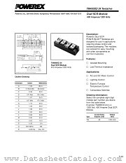 TM400DZ-24 datasheet pdf Powerex Power Semiconductors