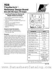 RD8 datasheet pdf Power Integrations Inc