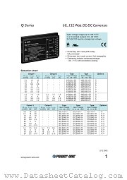 EQ1001-7R datasheet pdf Power-One