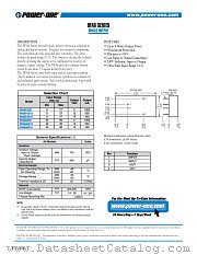 DFA6U48S5 datasheet pdf Power-One
