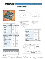 HLD15YED datasheet pdf Power-One