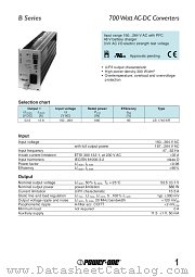 LB1740-6R datasheet pdf Power-One