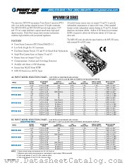 MDU150-4000 datasheet pdf Power-One