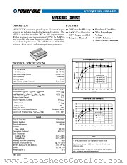 MWS020ZHY datasheet pdf Power-One