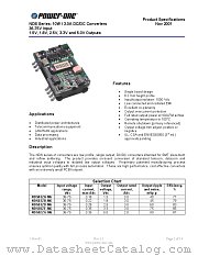 NDS02ZG-M6 datasheet pdf Power-One