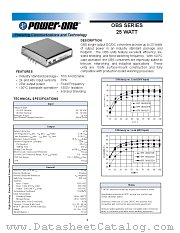 OBS017ZE datasheet pdf Power-One
