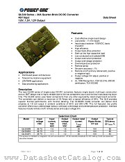 QLS30ZY datasheet pdf Power-One
