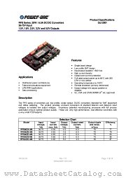 RFS04ZG-M6 datasheet pdf Power-One
